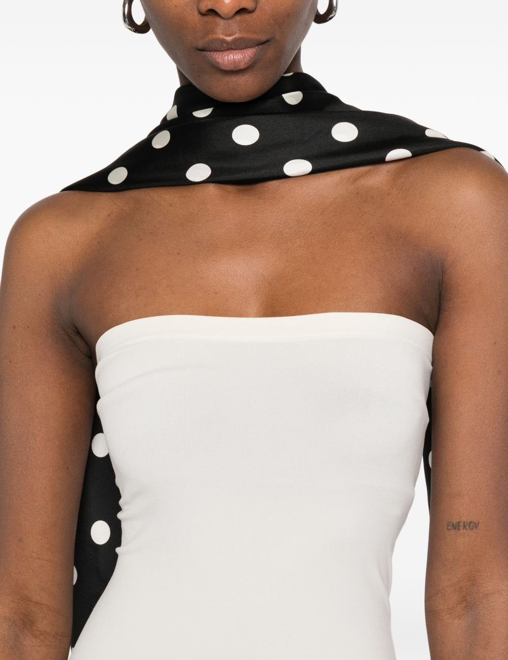 Abito lungo in avorio Wolford - donna 
