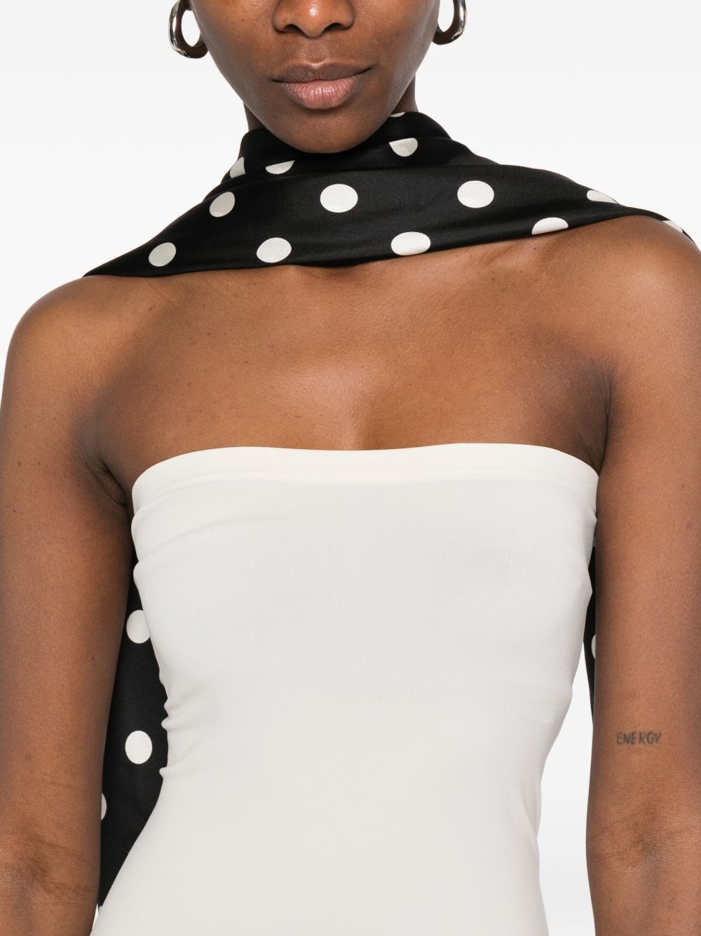 Abito lungo in avorio Wolford - donna 