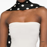 Abito lungo in avorio Wolford - donna 