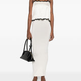 Abito lungo in avorio Wolford - donna 
