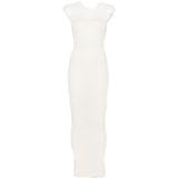 Abito lungo in avorio Wolford - donna 