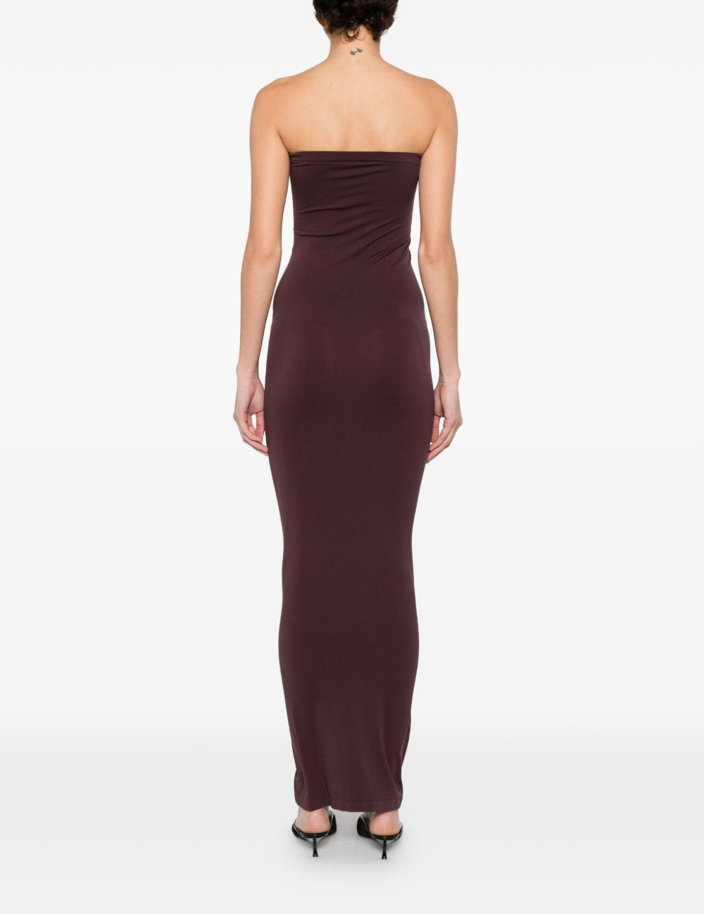 Abito lungo in viola scuro Wolford - donna 