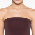 Abito lungo in viola scuro Wolford - donna 
