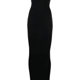Abito lungo a tubino fatal in nero Wolford - donna 