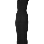 Abito monospalla con aperture laterali in nero Wolford - donna 