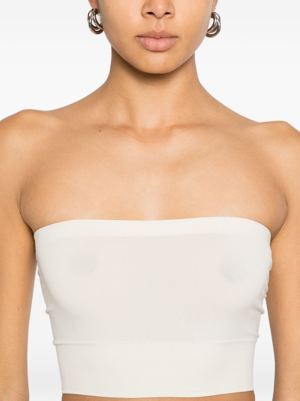 Top bando senza cuciture in beige Wolford - donna 