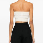 Top bando senza cuciture in beige Wolford - donna 
