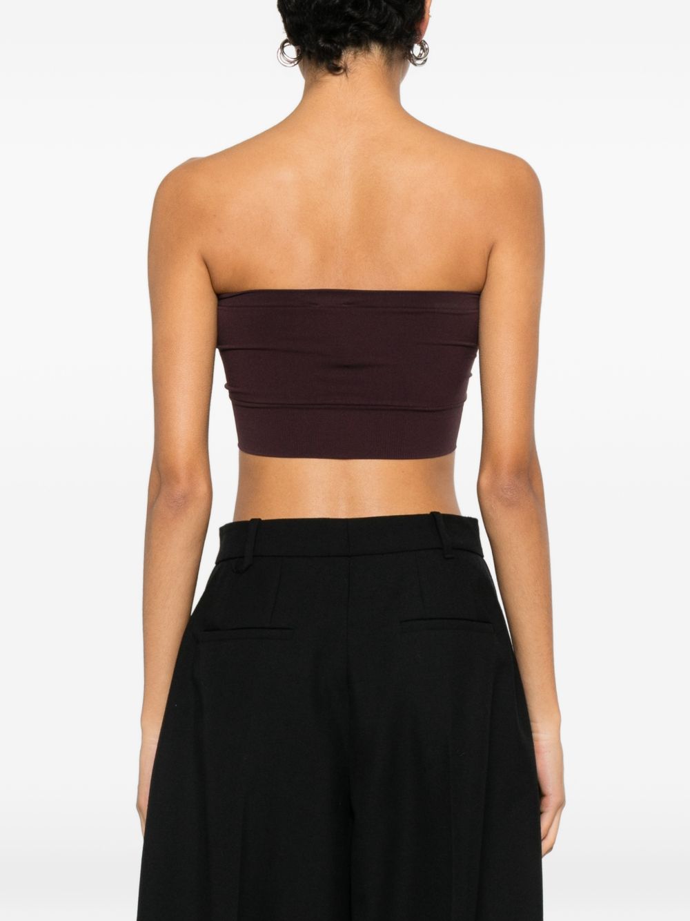 Top bando senza cuciture in viola Wolford - donna 