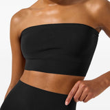 Top senza cuciture in nero Wolford - donna 