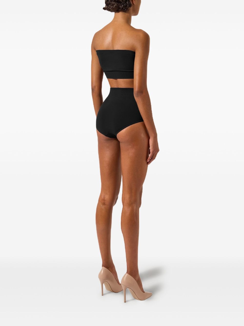 Top senza cuciture in nero Wolford - donna 