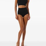 Top senza cuciture in nero Wolford - donna 