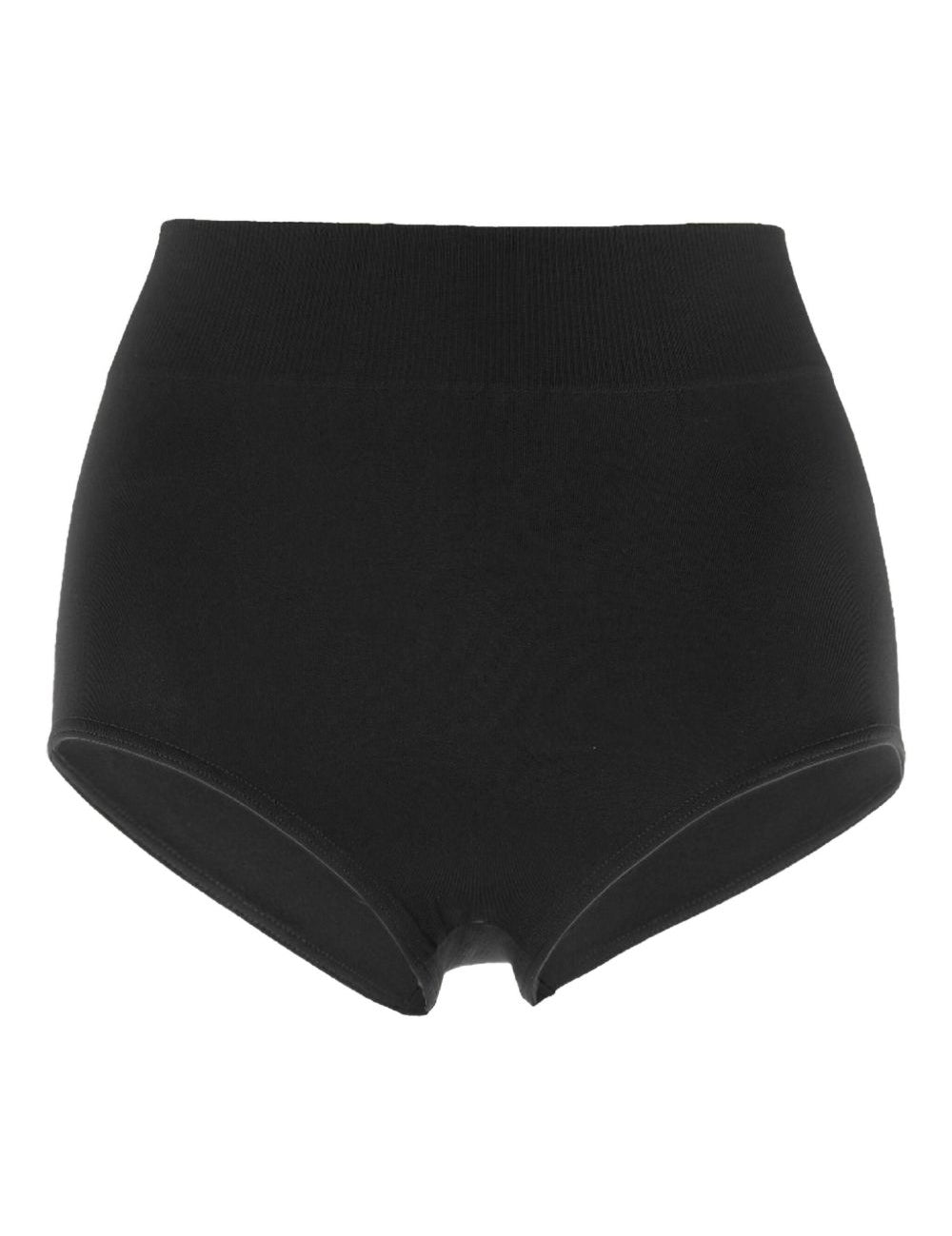 Slip senza cuciture in nero Wolford - donna 