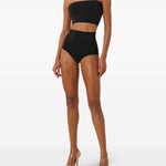 Slip senza cuciture in nero Wolford - donna 