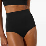 Slip senza cuciture in nero Wolford - donna 