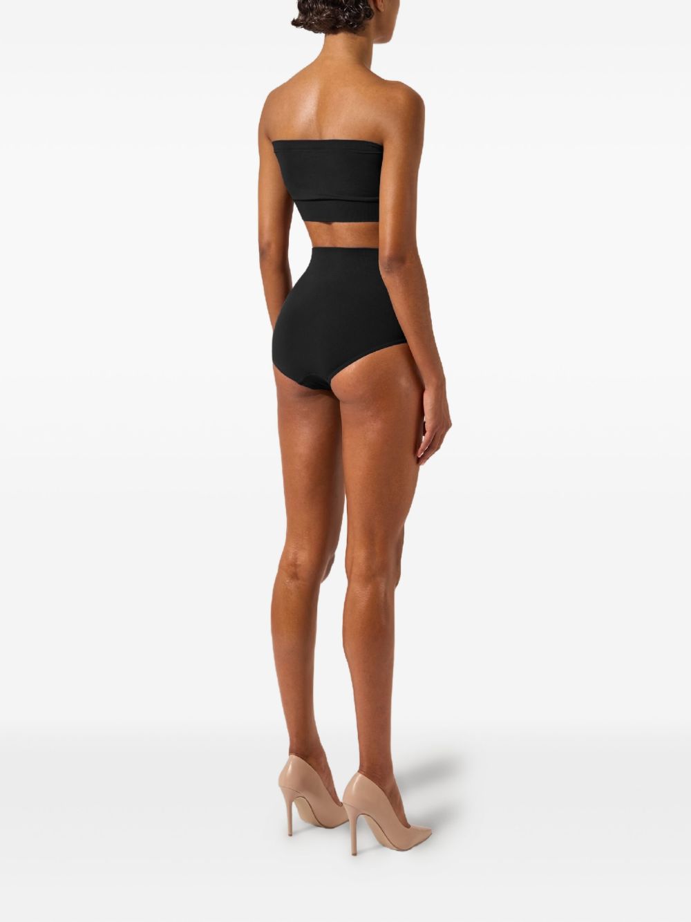 Slip senza cuciture in nero Wolford - donna 