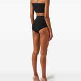 Slip senza cuciture in nero Wolford - donna 