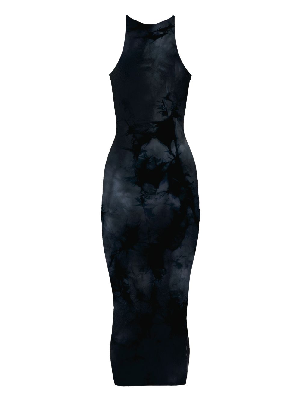 Abito con fantasia tie dye in blu Wolford - donna 