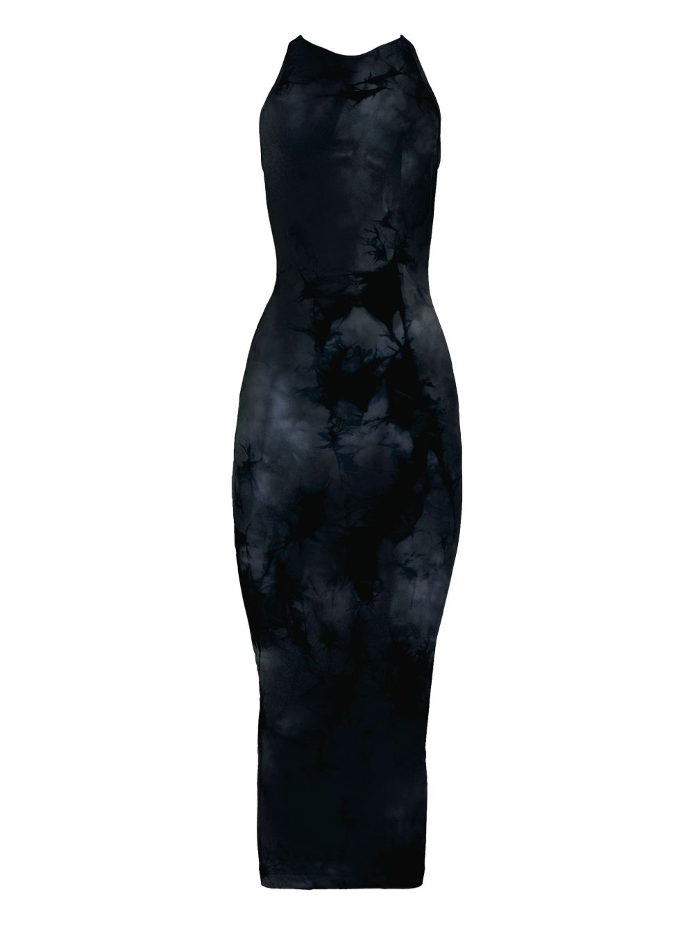 Abito con fantasia tie dye in blu Wolford - donna 