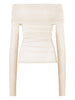 Women's Wolford sheer top in white