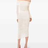 Top semi trasparente in bianco Wolford - donna 