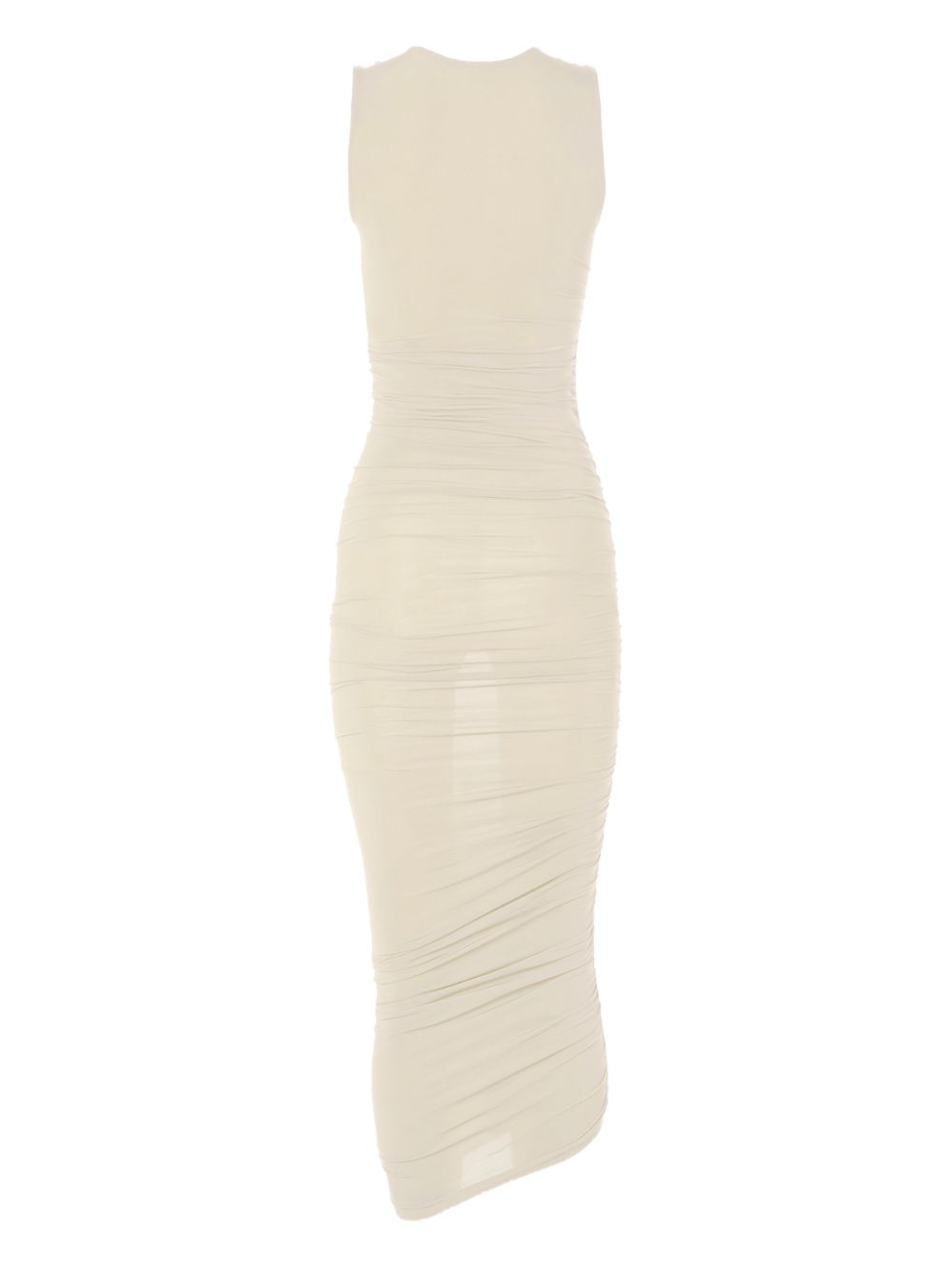 Abito midi drappeggiato in beige Wolford - donna 