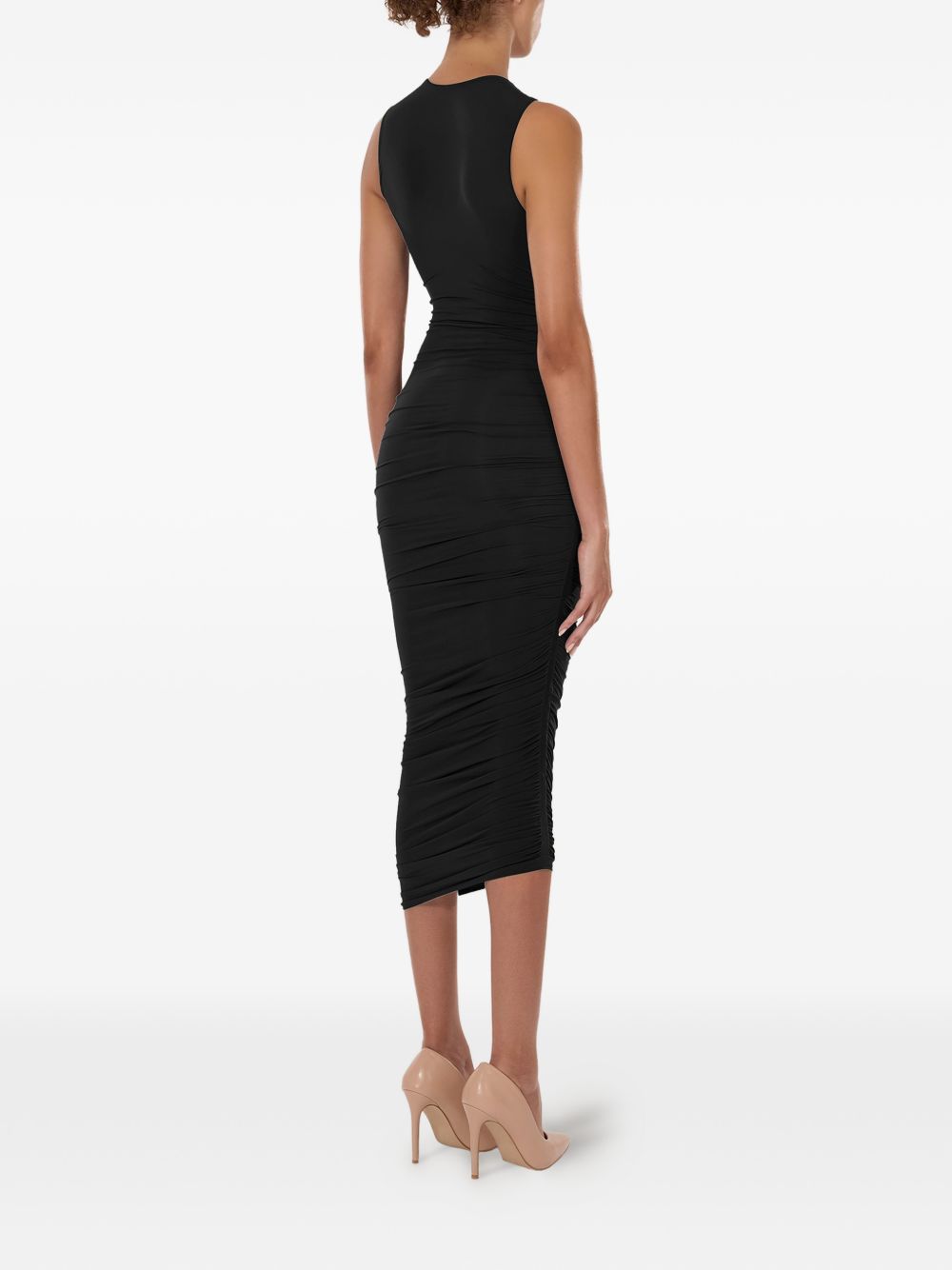 Abito semi trasparente in nero Wolford - donna 