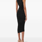 Abito semi trasparente in nero Wolford - donna 