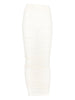 Wolford Ivory High-Waisted Semi-Sheer Midi Skirt - women