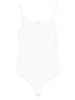 Women's White Wolford Strappy Bodysuit