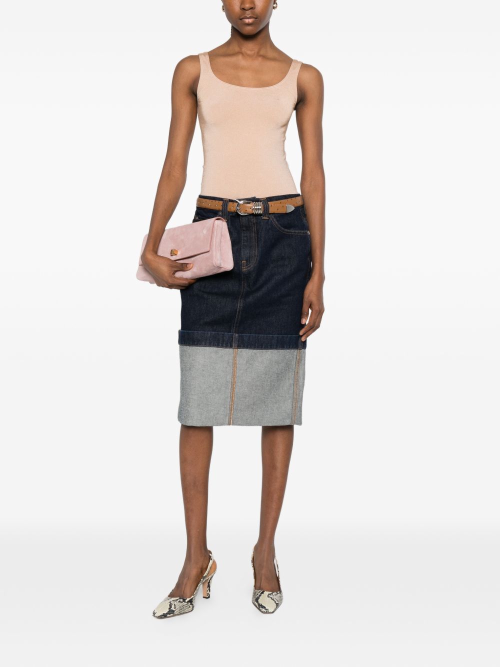 Body con spalline jamaika in beige Wolford - donna 