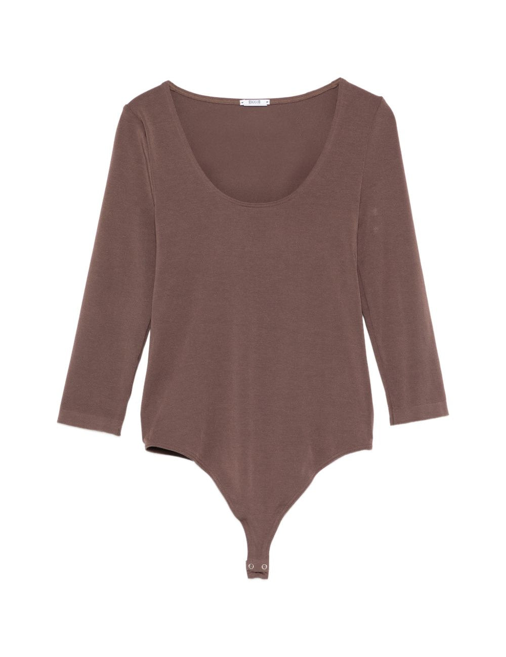 Body tokio con scollo ampio in marrone Wolford - donna 