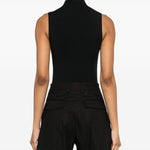 Body a collo alto  in nero Wolford - donna 
