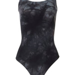 Body con fantasia tie dye in nero Wolford - donna 