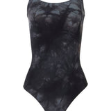 Body con fantasia tie dye in nero Wolford - donna 