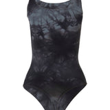 Body con fantasia tie dye in nero Wolford - donna 