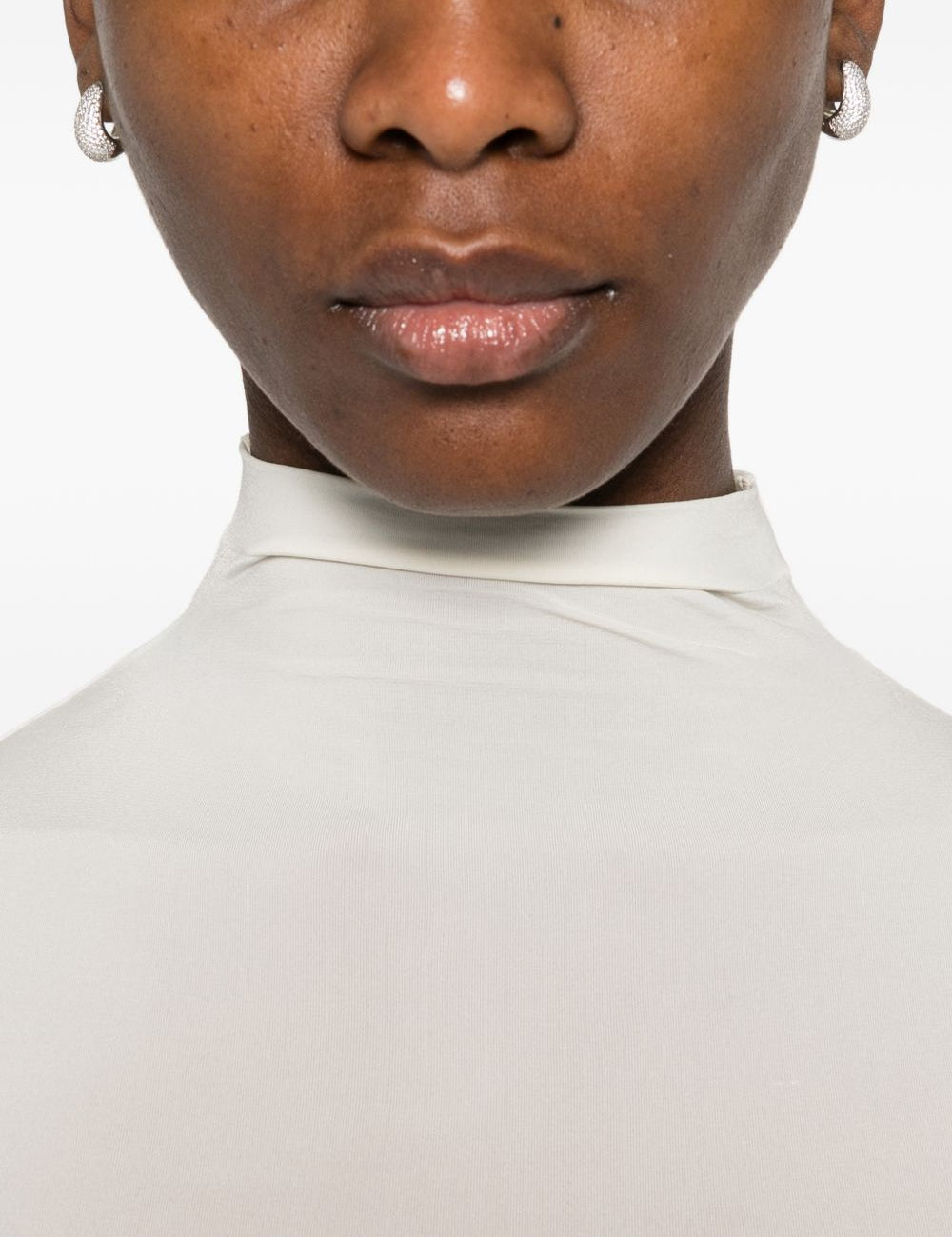 Body a maniche lunghe in bianco Wolford - donna 