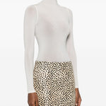 Body a maniche lunghe in bianco Wolford - donna 