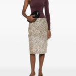 Body monospalla a maniche lunghe in viola Wolford - donna 