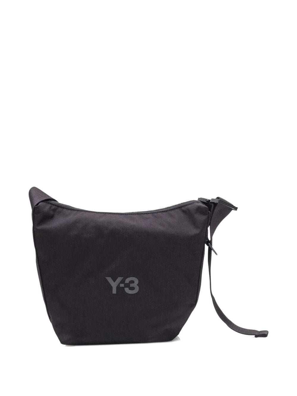 Borsa a tracolla con logo in nero Y-3 - uomo 