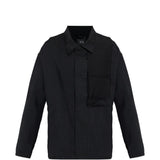 Giacca Utility con taschino in nero Y-3 - uomo 
