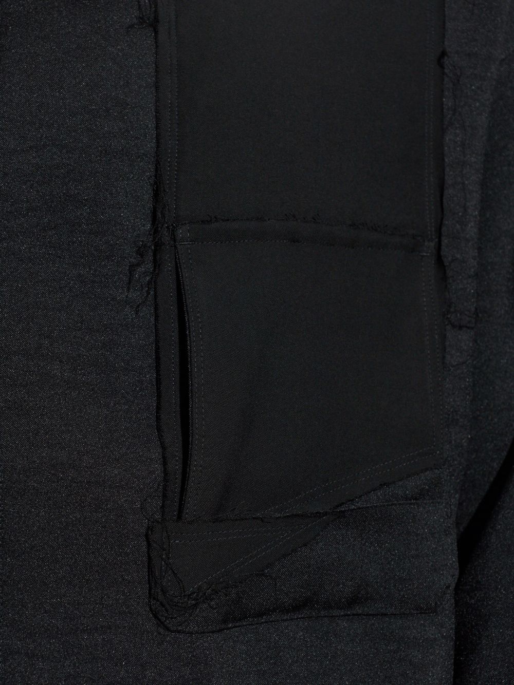Giacca Utility con taschino in nero Y-3 - uomo 