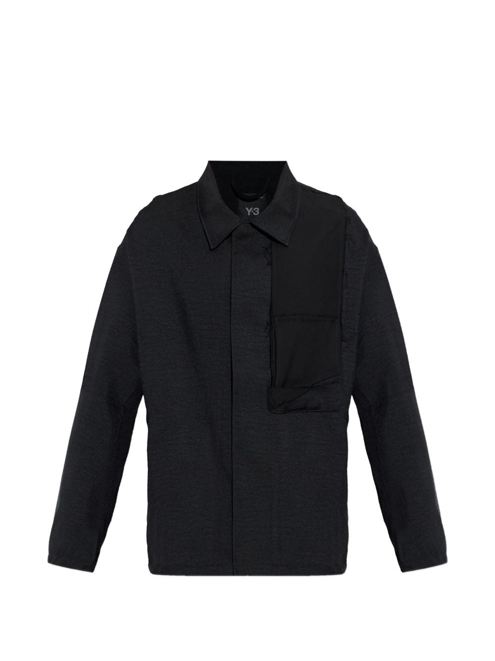Giacca Utility con taschino in nero Y-3 - uomo 