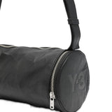 Borsa a spalla messenger barrel in nero Y-3 - uomo 