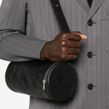 Borsa a spalla messenger barrel in nero Y-3 - uomo 