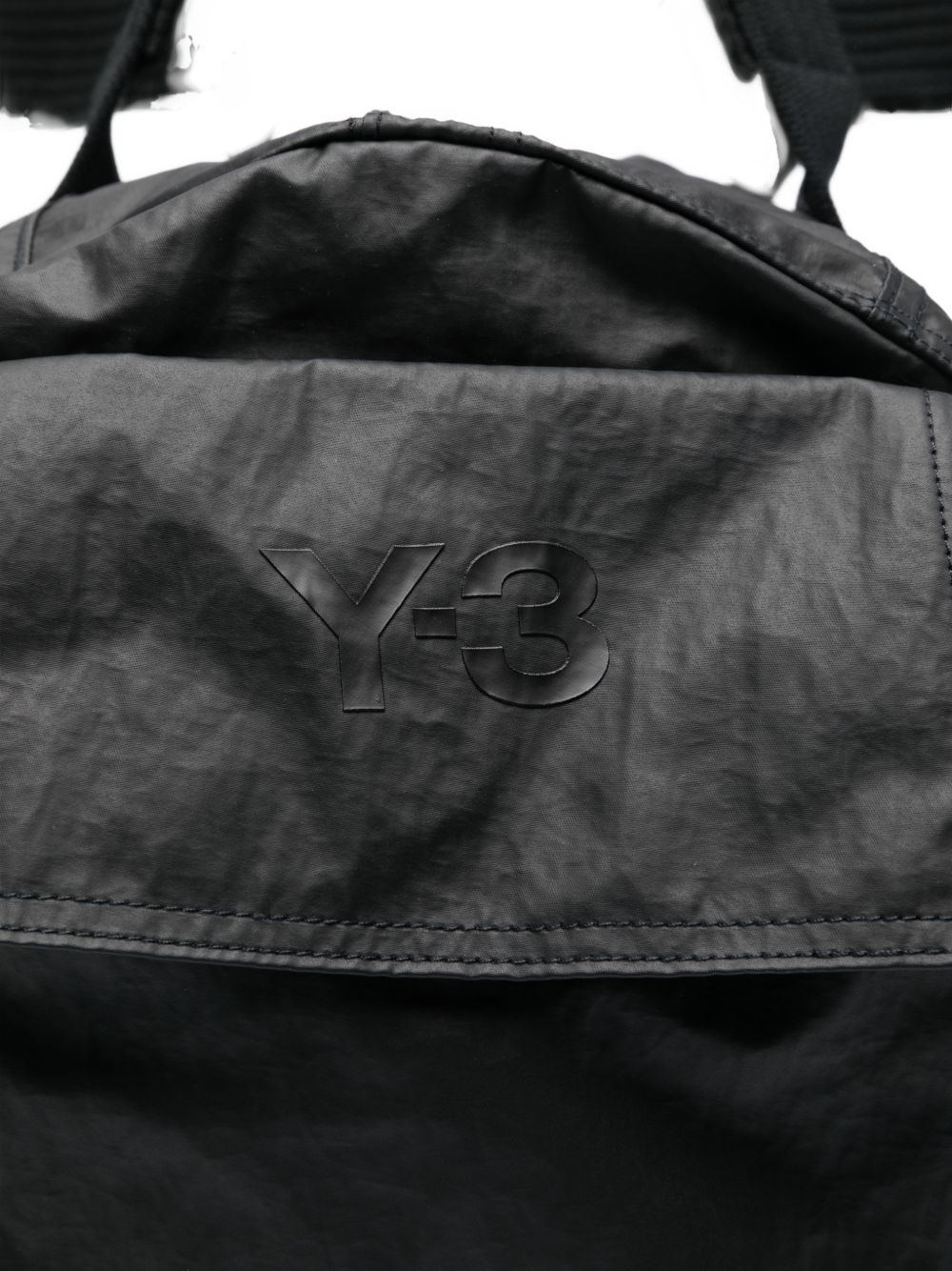 Borsone con zip in nero Y-3 - uomo 