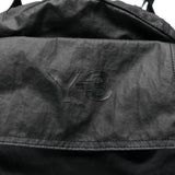Borsone con zip in nero Y-3 - uomo 