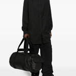 Borsone con zip in nero Y-3 - uomo 