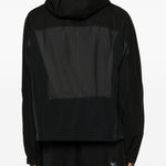 Giacca con cappuccio e zip in nero Y-3 - uomo 