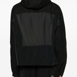 Giacca con cappuccio e zip in nero Y-3 - uomo 