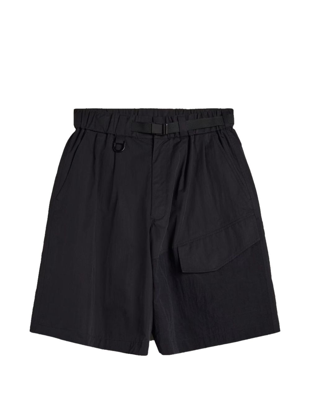 Shorts con cintura UT in nero Y-3 - uomo 